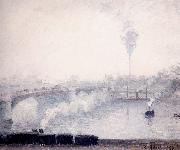 Camille Pissarro Rouen,Effect of Fog USA oil painting artist